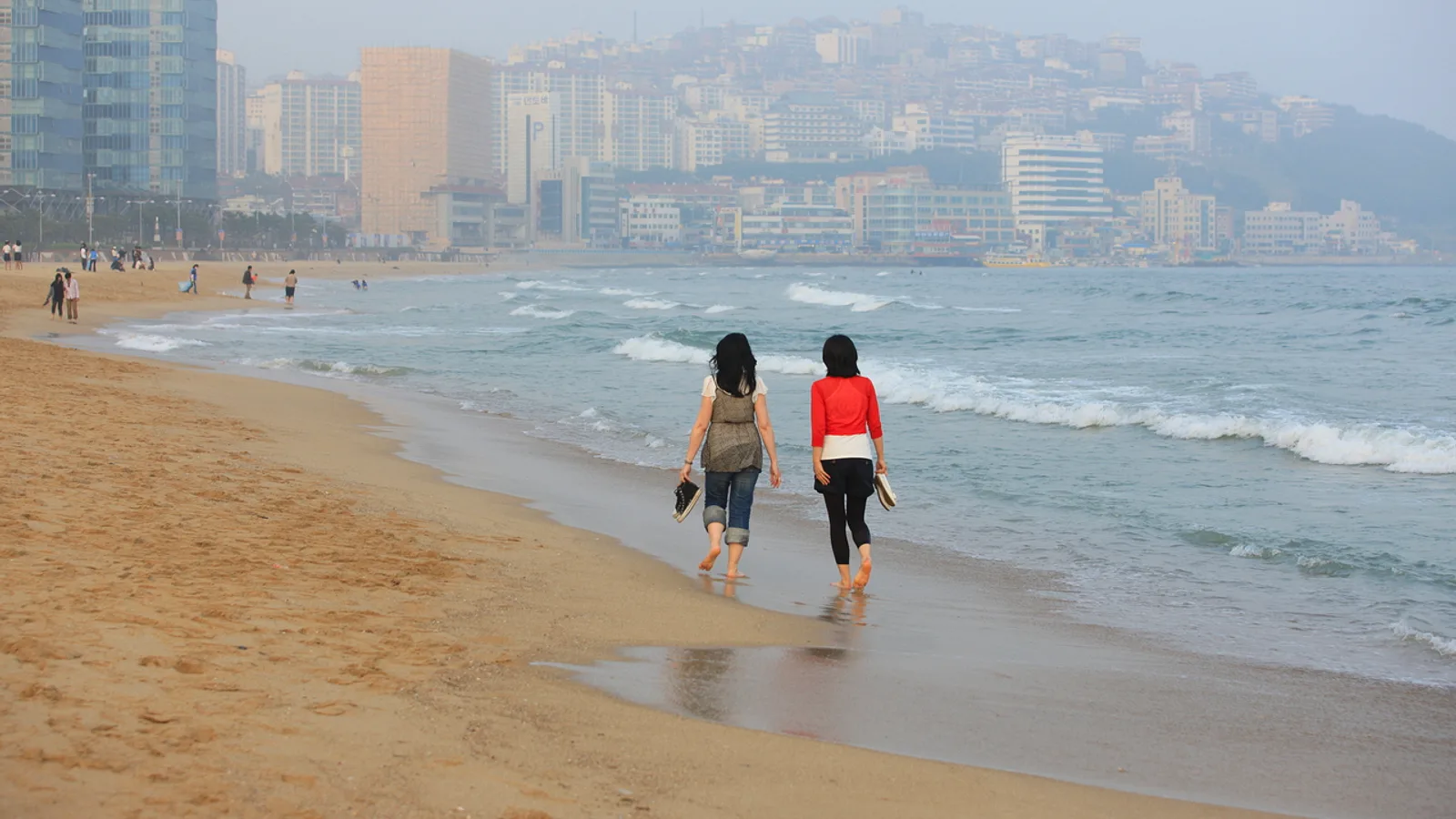 해운대 블루라인파크 (한국관광공사, 크롭 및 색감 보정)