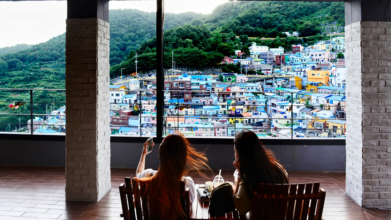 Gamcheon Culture Village (Korea Tourism Organization, cropped and tone-adjusted)