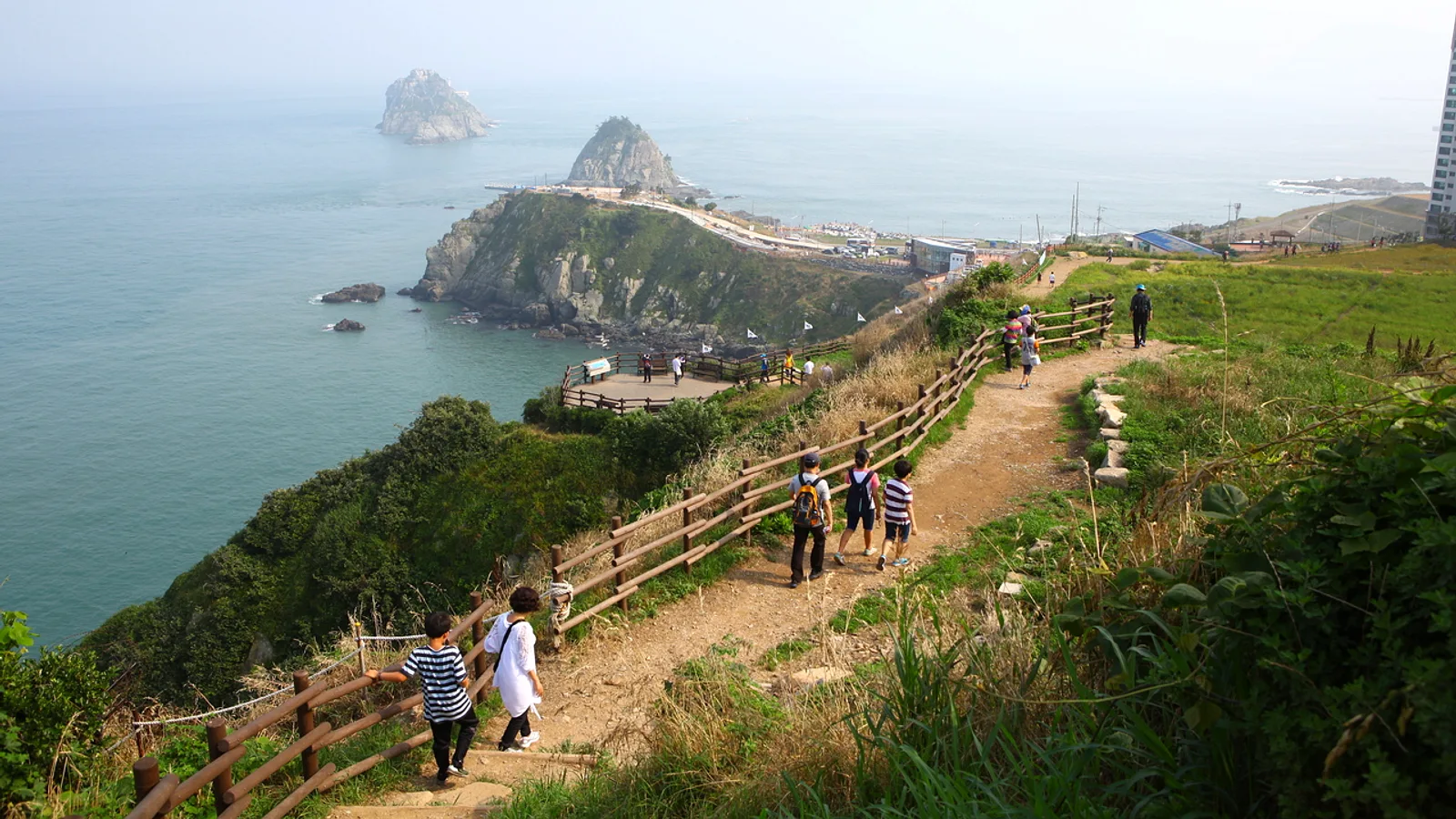 五六島スカイウォーク(韓国観光公社、トリミング・色調補正)