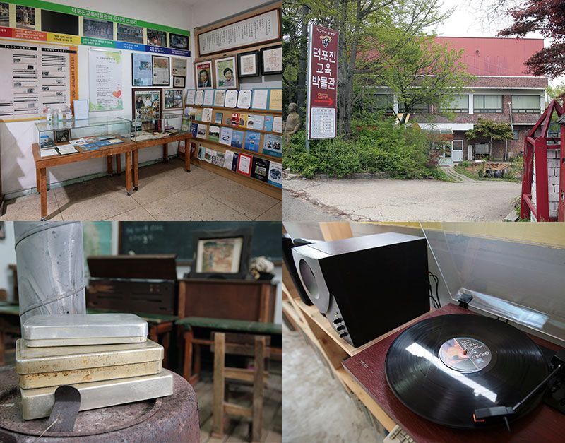Drenched in memories of school days with the sound of the organ, Deokpojin Museum of Education