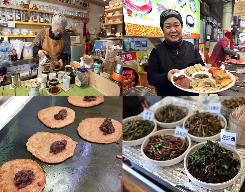 Healthy snacks from Jeongseon Arirang Market that stimulate salivary glands
