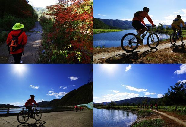 Tour of Hwacheon, the land of water, by bicycle