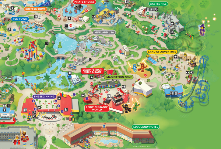 Discover the 7 Exciting Themed Zones at Legoland Korea